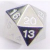 22mm d20 Spindown Metal: White Thumb Nail